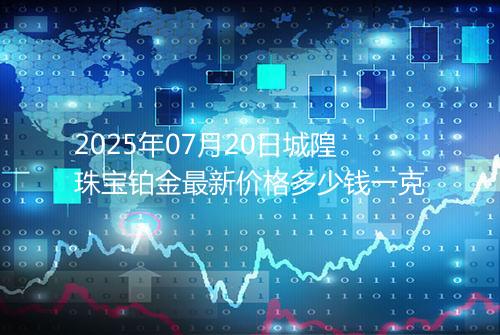 2025年07月20日城隍珠宝铂金最新价格多少钱一克
