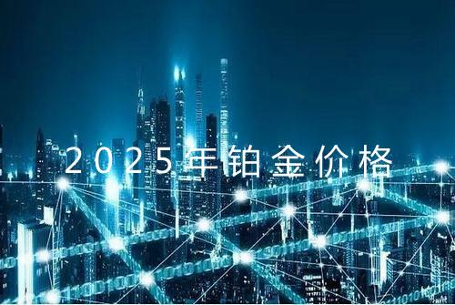2025年铂金价格